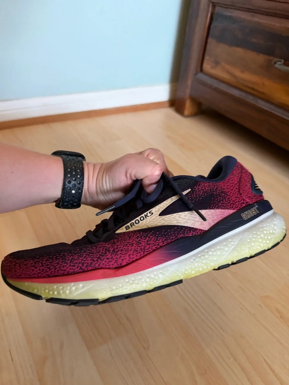 Brooks breathable knit